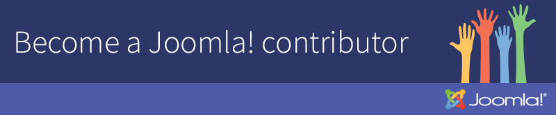 Become a Joomla! contributor